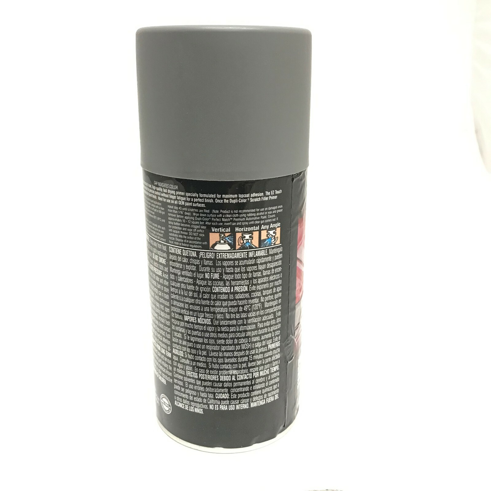 Duplicolor BPR0031-3 PACK Perfect Match SCRATCH FILLER PRIMER GRAY – 8oz