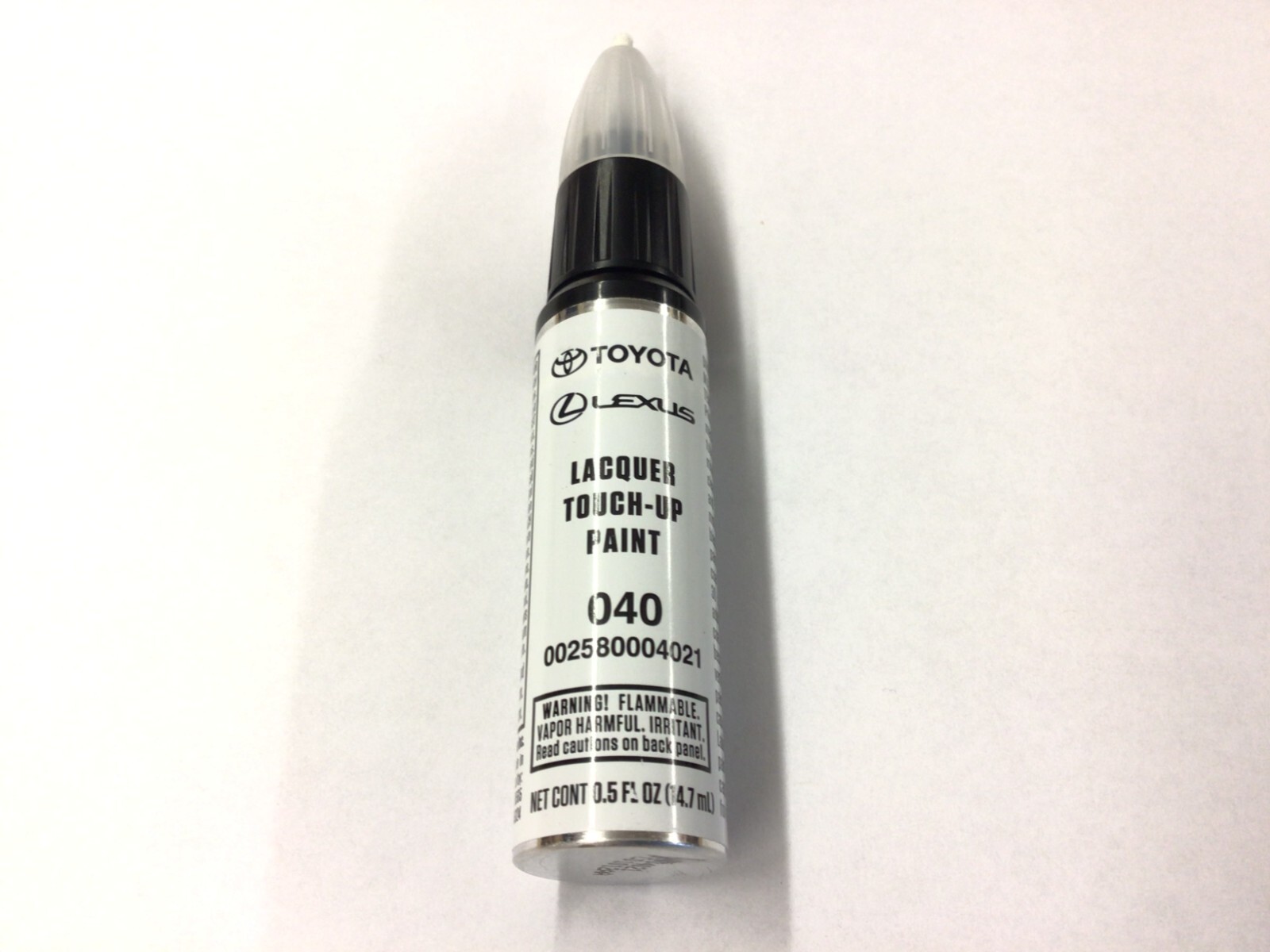 040 Super White Toyota factory touch-up Paint Pen tube Marker new OEM