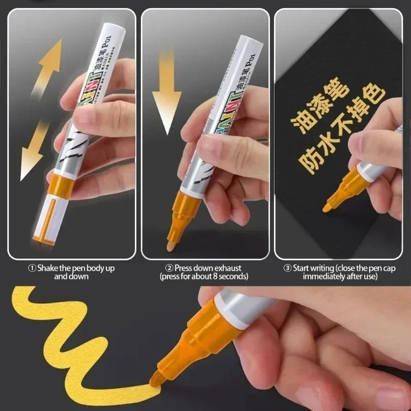 Car Scratch Repair Pen Auto Touch Up Paint Pen Fill Remover Vehicle Tyre Marker