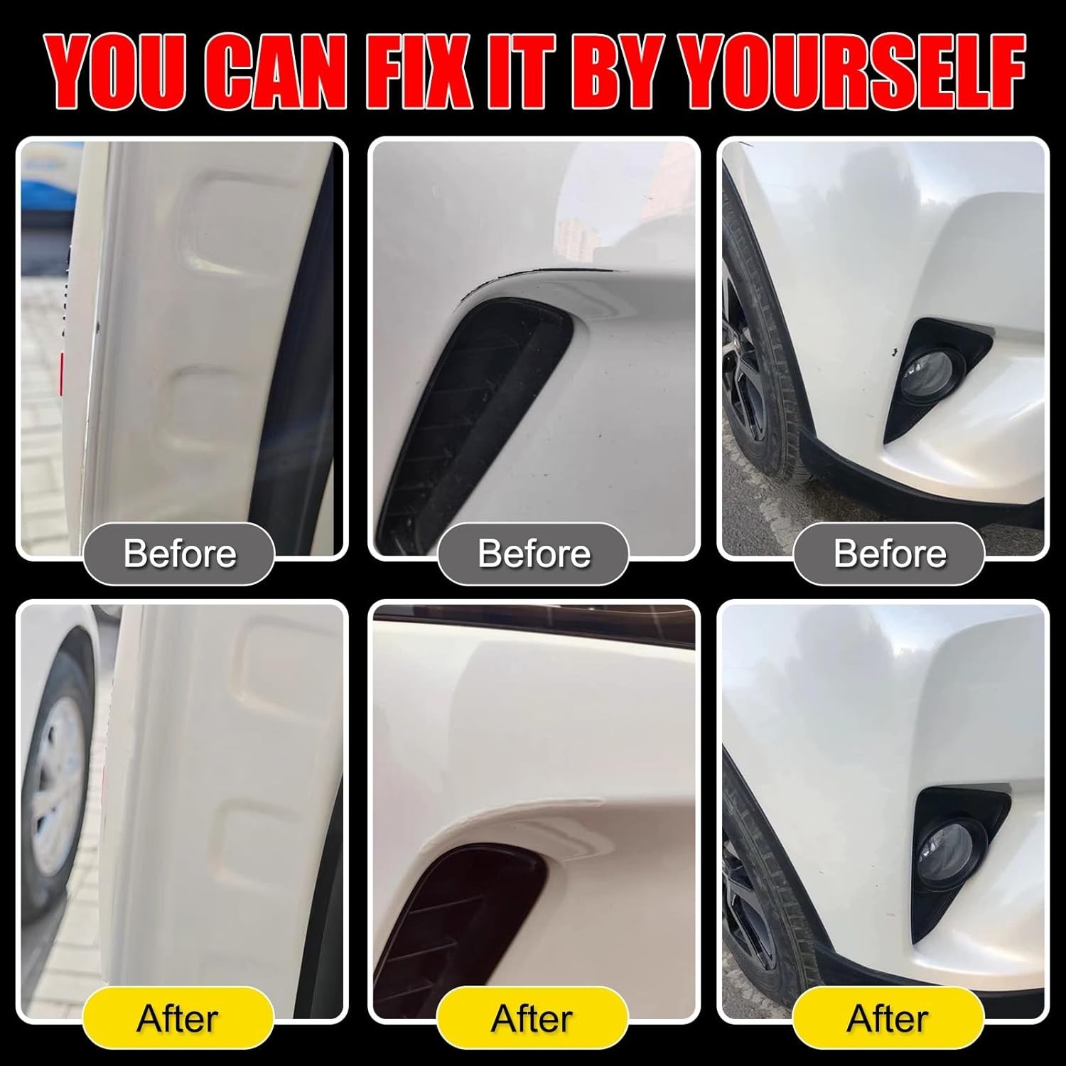 Effortless Car Scratch Repair Paint – Gloss Finish, 12ml Color Matched Solution