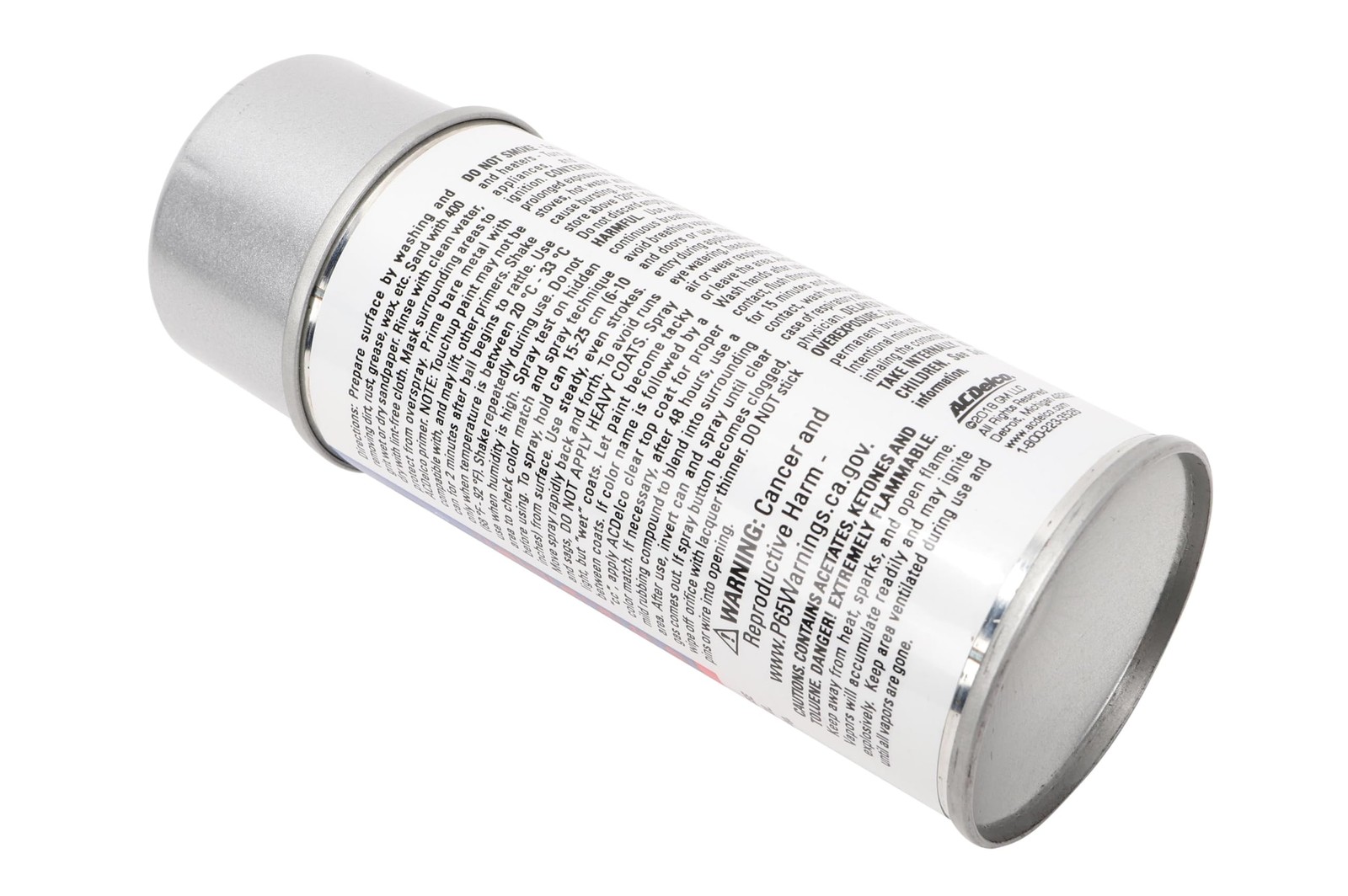 2 Pack ACDelco 19355105 Switchblade Silver Metallic WA636R 5 oz Spray Paint New