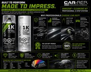 CAR-REP Basecoat & 1K Clearcoat for 2024 Volvo Cloud Blue 626