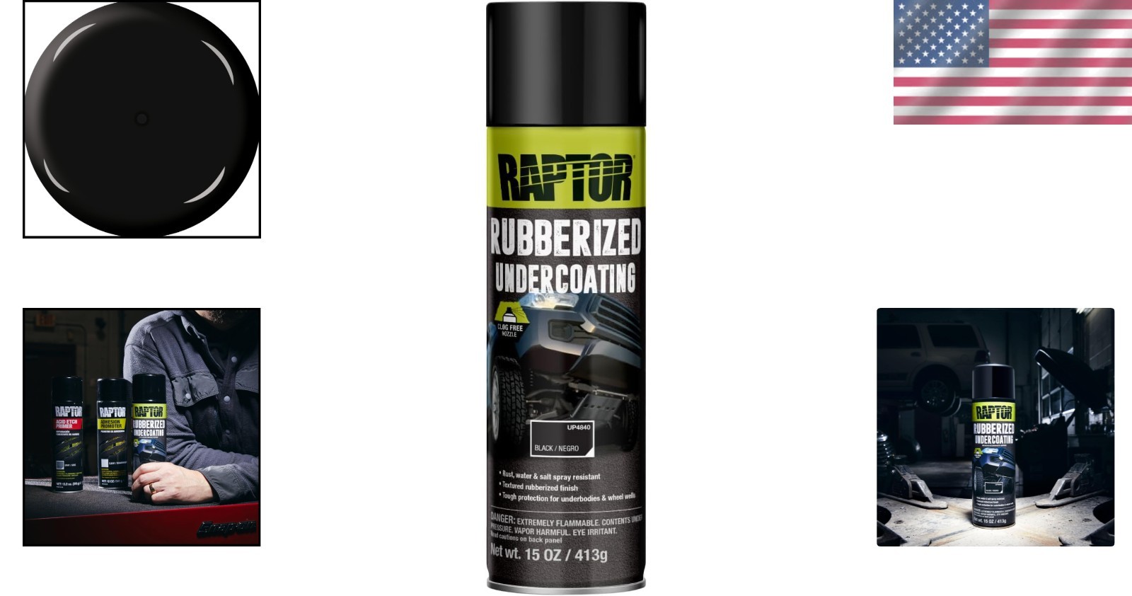 Professional Grade Rubberized Undercoating Spray – 15oz Heavy Duty Protection
