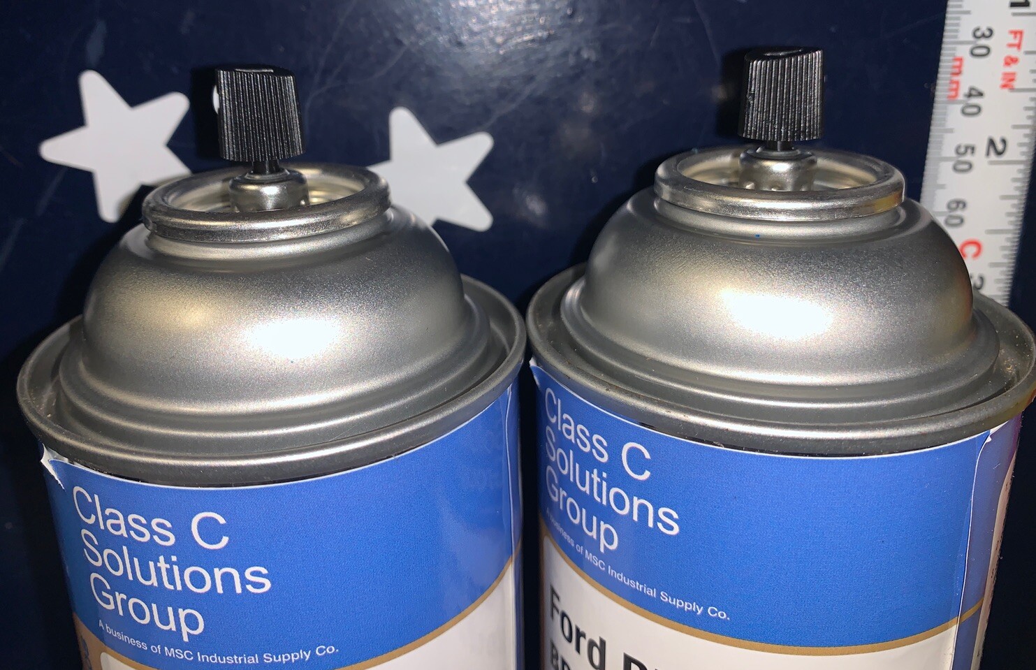 2 Cans X Class C Solutions Group FORD BLUE Spray Paint BD1230 16oz X 2