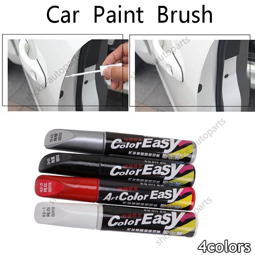 DIY Auto Paint Repair Pen Brush Car Clear Scratch Remover Touch Up Pens 4 Color