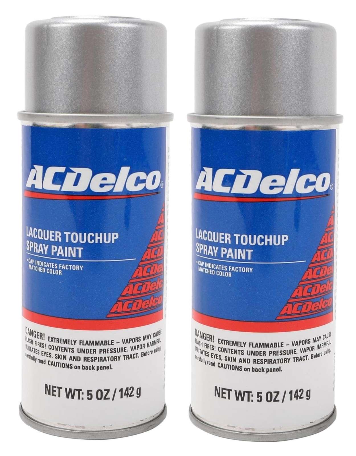 2 Pack ACDelco 19355105 Switchblade Silver Metallic WA636R 5 oz Spray Paint New
