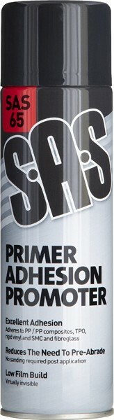 6 x SAS Primer Adhesion Promotor 500ml Spray Aerosol – Clear – SAS65