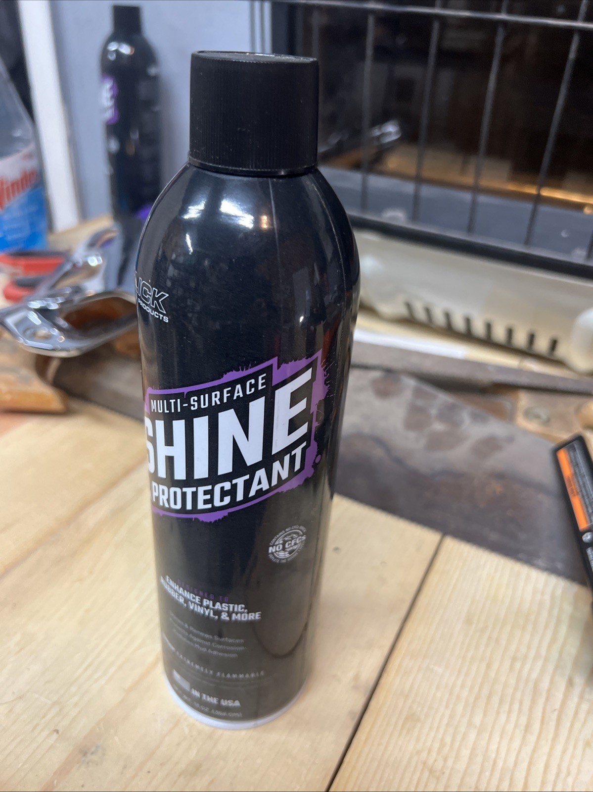 Slick Products Multi-Surface Shine & Protectant 1-Can (1 x 13Fl. Oz. Can)