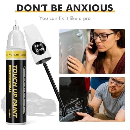 2 in 1 Car Touch Up Paint Pen For Nightfall 8X5 Scratch Repair Kit 12ml