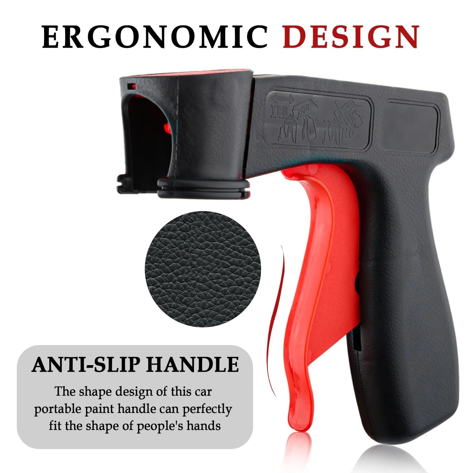 3x Spray Can Handle Pistol Grip Universal Aerosol Paint Trigger Easy Control Too