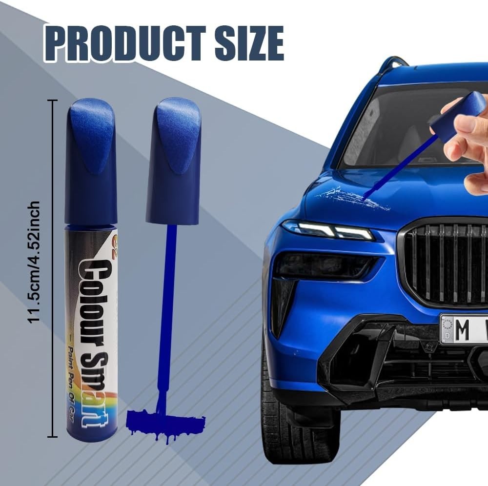 Blue Pearl Touch Up Paint For Cars, Automotive Car Paint Pen Scratch Repair