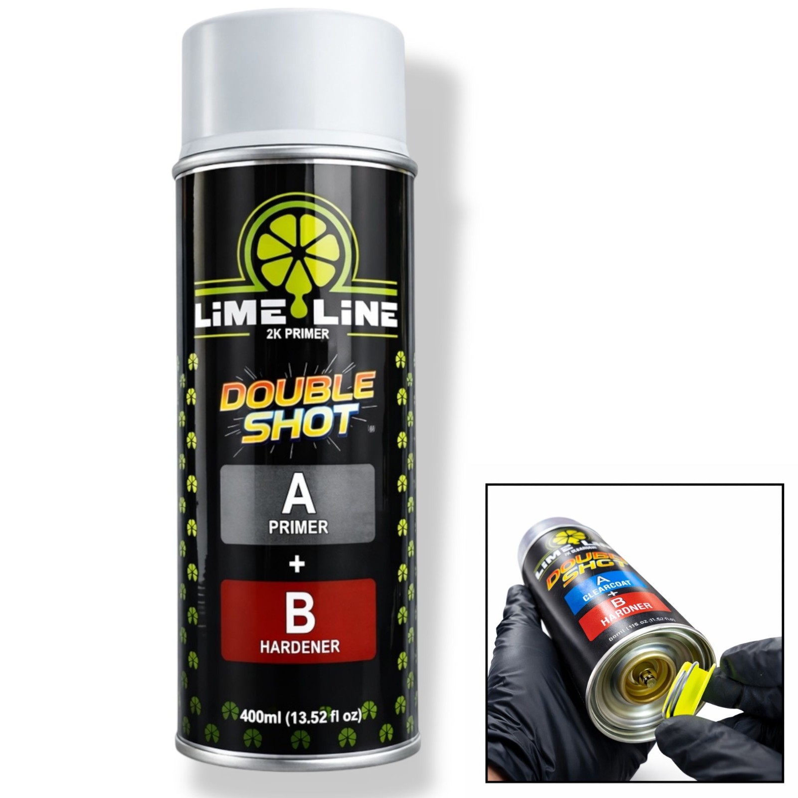 LiME LiNE 2K Urethane Primer Surfacer Aerosol – 2K Primer Spray Can – Pack of 1