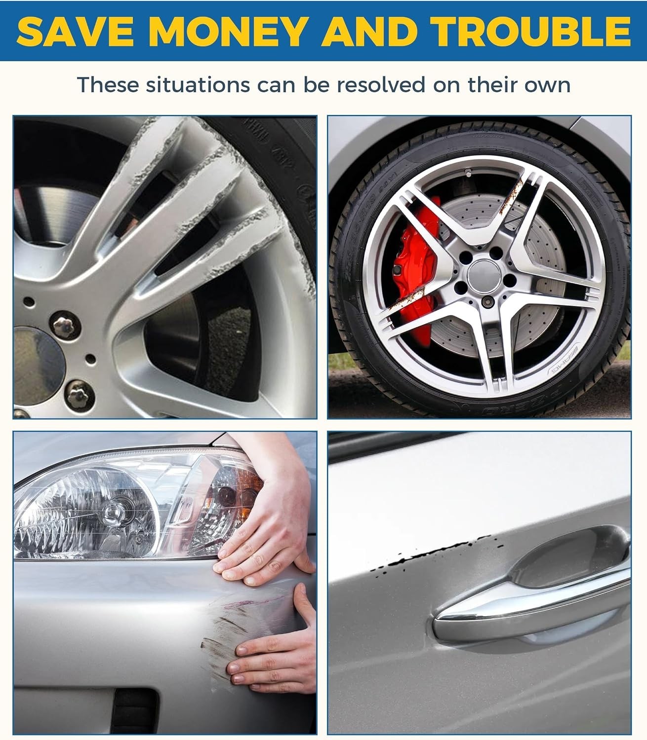 Waterproof Rust-Resistant Car Paint Pen for Scratch Repair – Elegant Silver Hue
