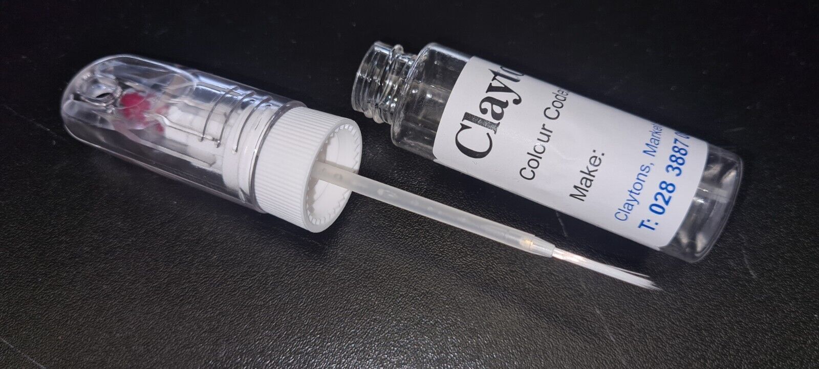 FOR FORD TRANSIT CHROME BLUE JCTEWHA TOUCH UP BRUSH LACQUER PRIMER ,CAR PAINT