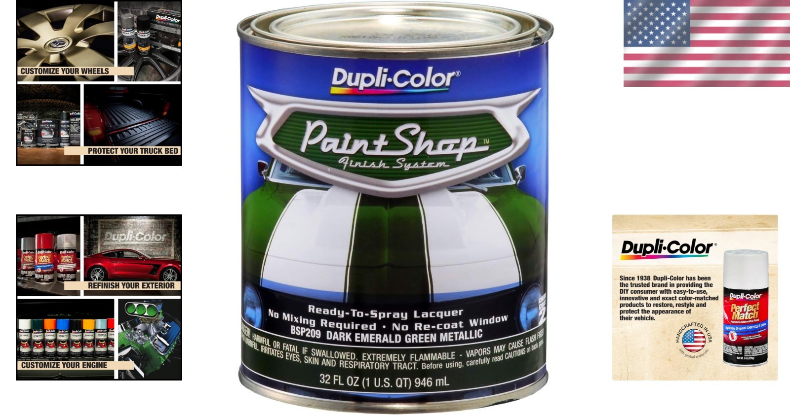 High-Quality Dark Emerald Green Vehicle Paint