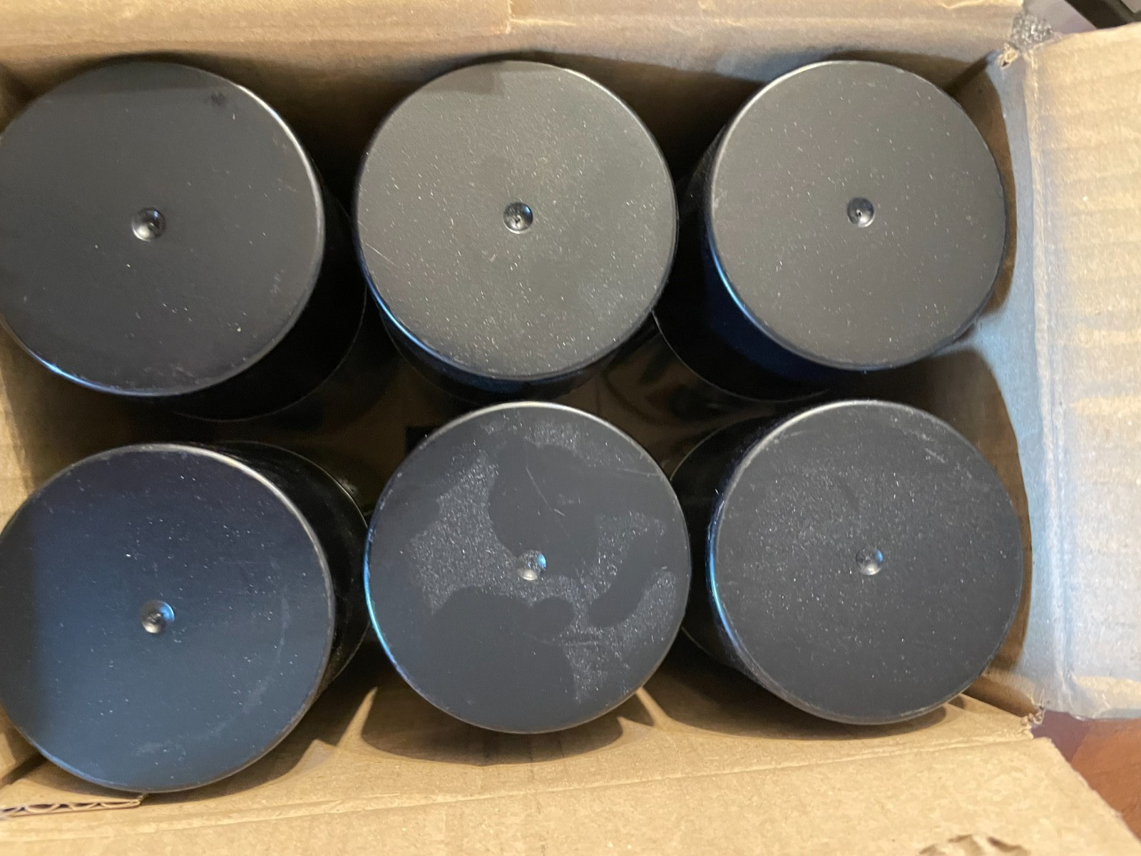 6 CANS Upol Expert Color Pro Grade Auto Paint Black 8555 General Motor 7.4 Oz