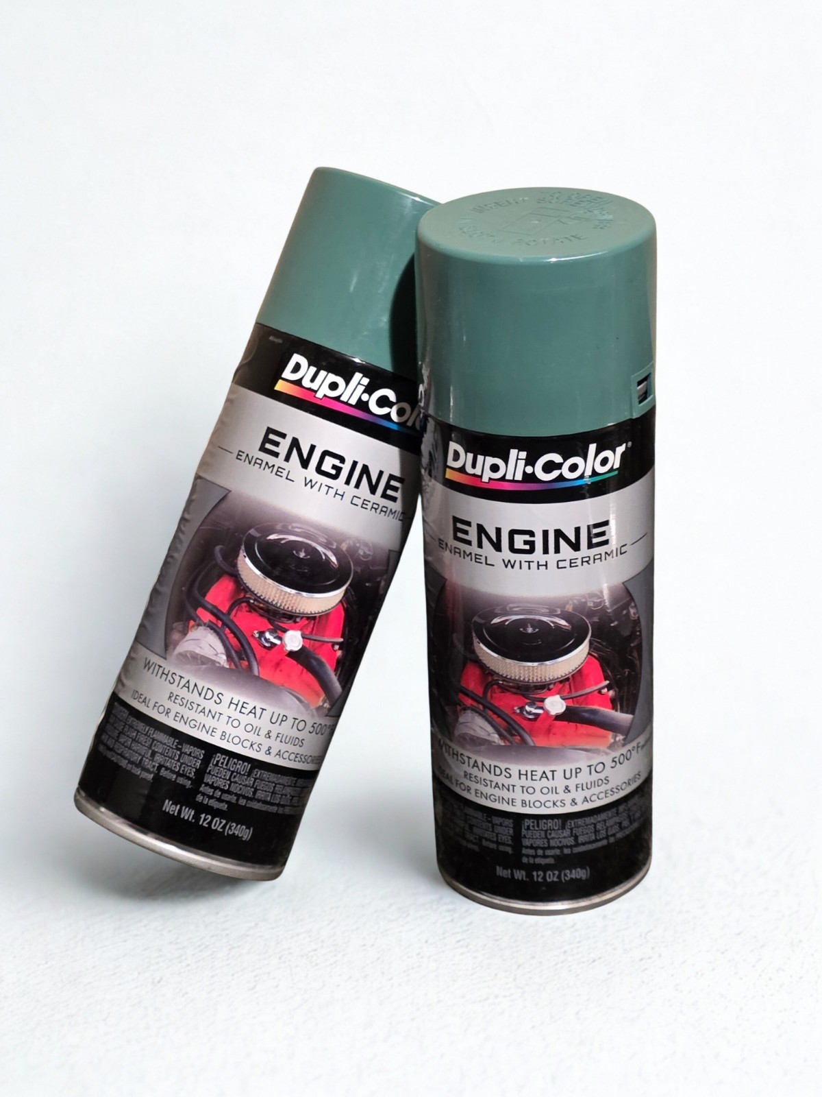 Dupli-Color Engine Enamel Spray Paint Ceramic 12 oz High Heat 500°F