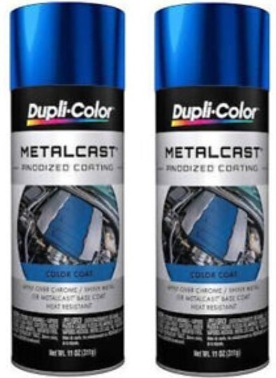 Dupli-Color MC201 Metallic Blue Automotive Spray Paint (2 Cans)