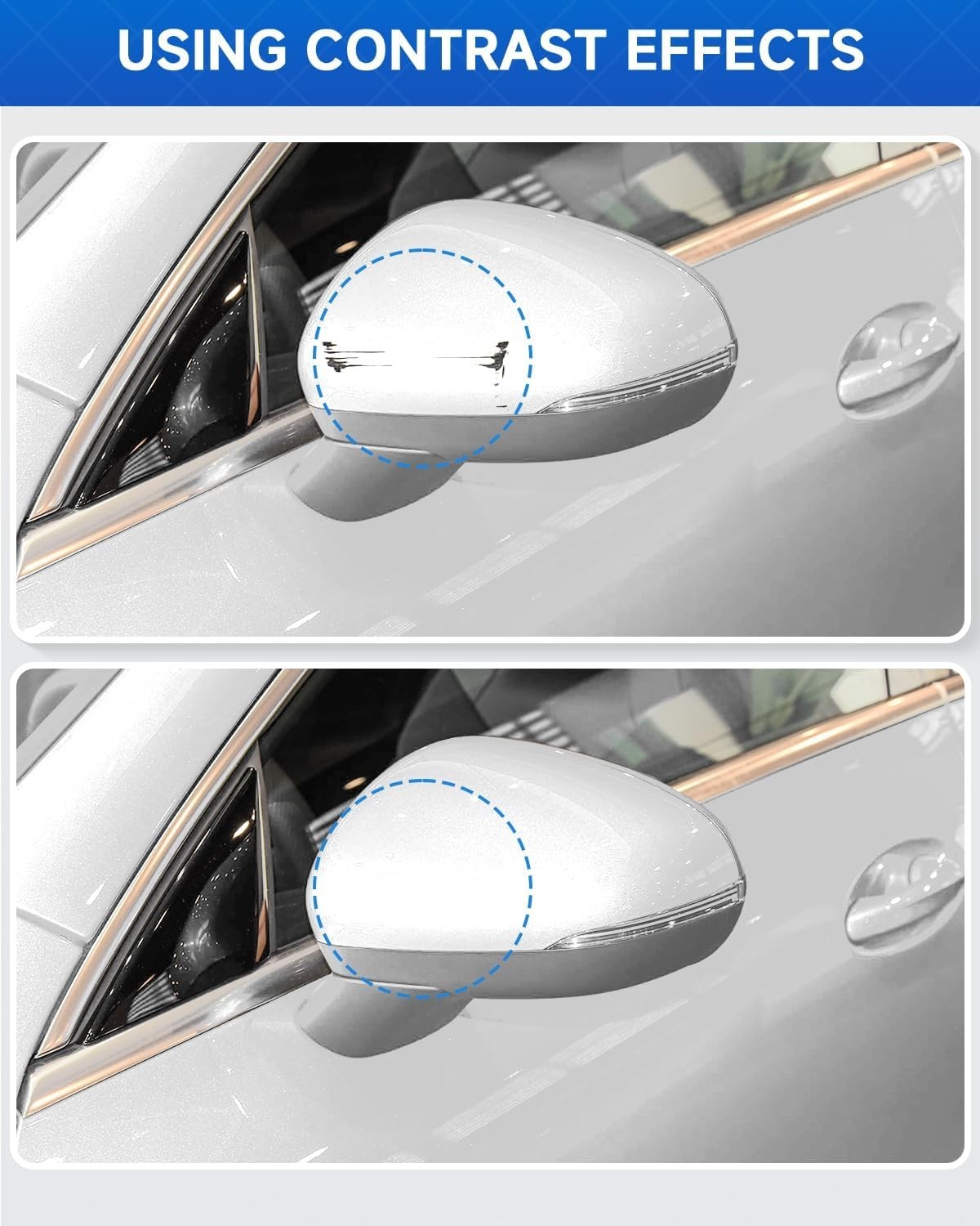 Car Touch up Paint(Polar White(149/9149)) for Mercedes-Benz, Car Paint Scratch R