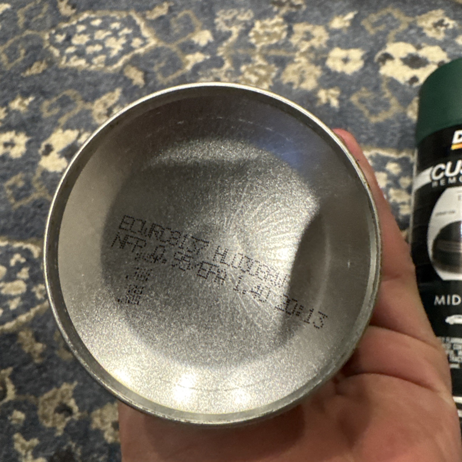 2 Cans Dupli-Color Custom Wrap Removable Coating Ez Peel Matte Midnight Emerald