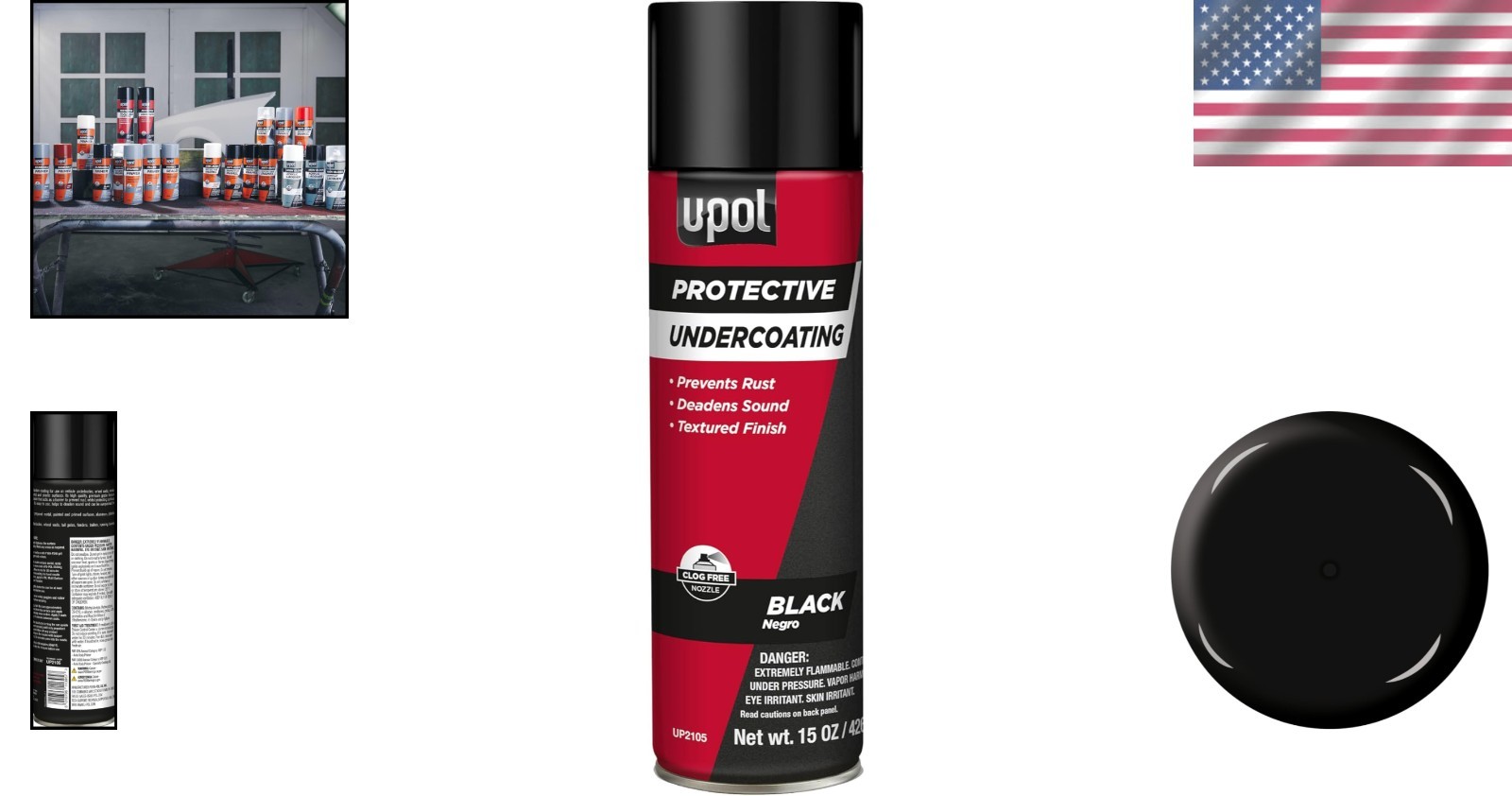 15 oz Black Undercoating Spray – Easy Application & Vehicle Defense