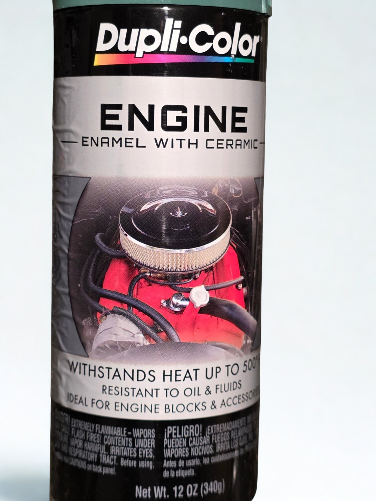 Dupli-Color Engine Enamel Spray Paint Ceramic 12 oz High Heat 500°F