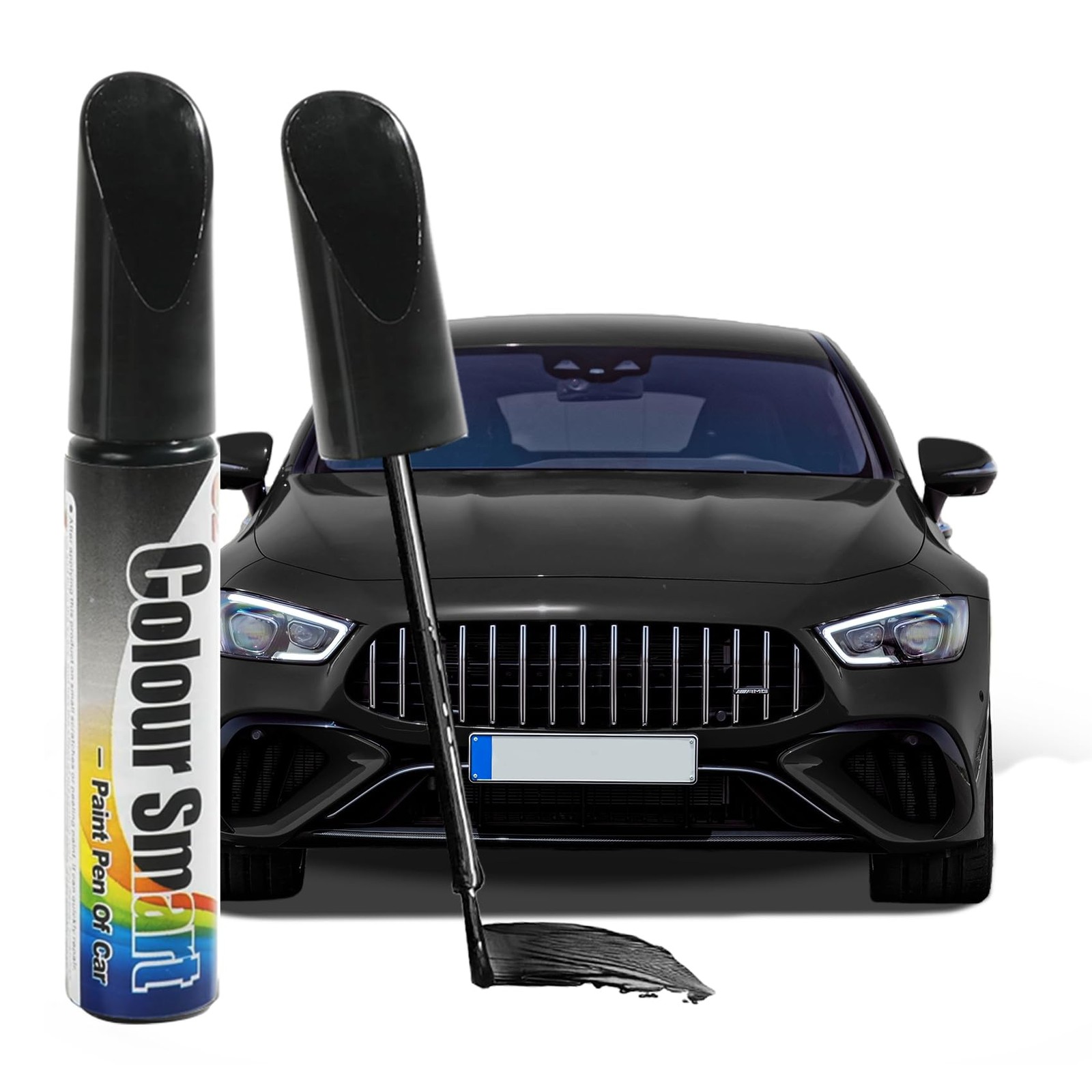HEVLE Touch Up Paint for Cars, Car 0.04 Ounce (Pack of 1), Black