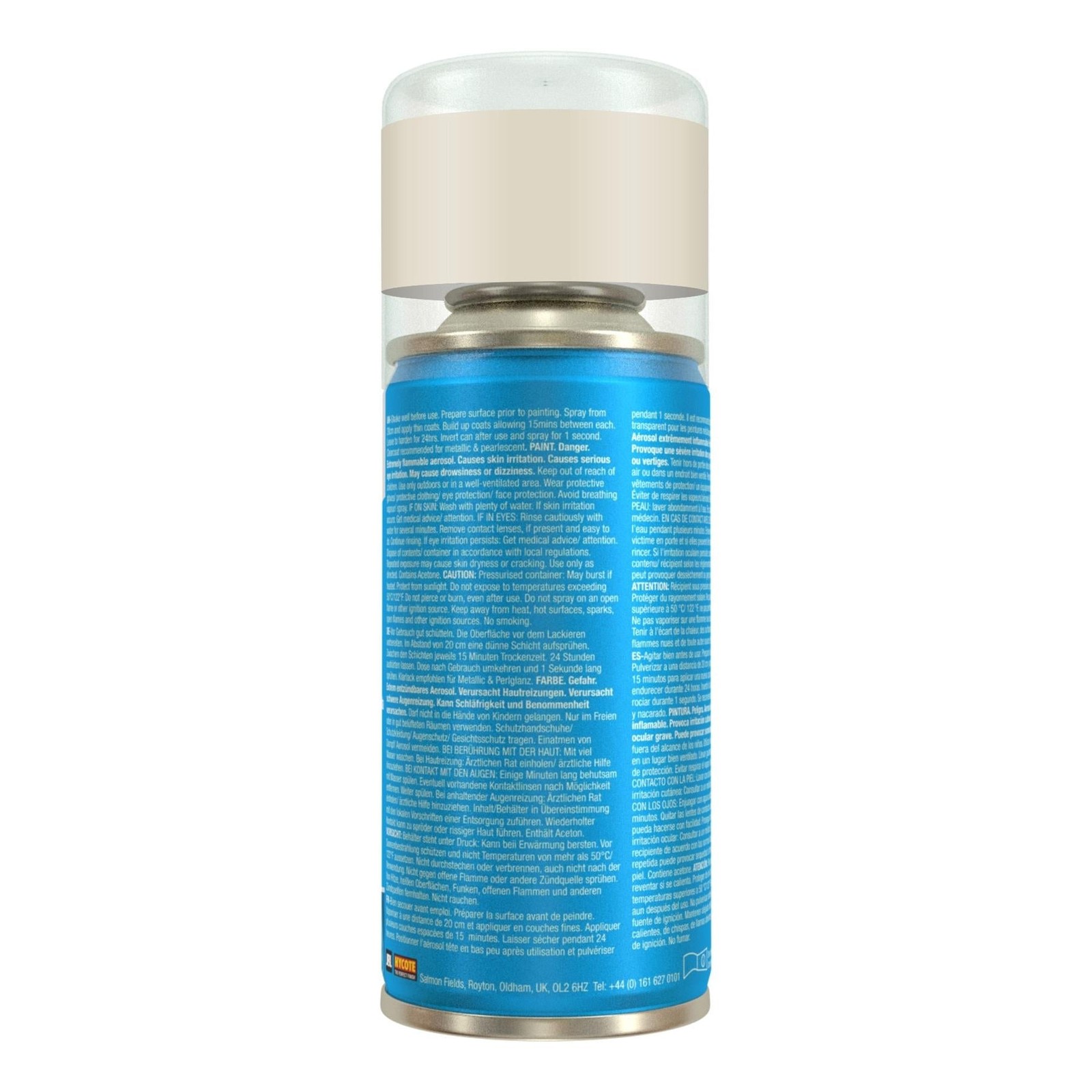 Hycote Ford Ivory Double Acrylic Spray Paint 150Ml Xdfd602