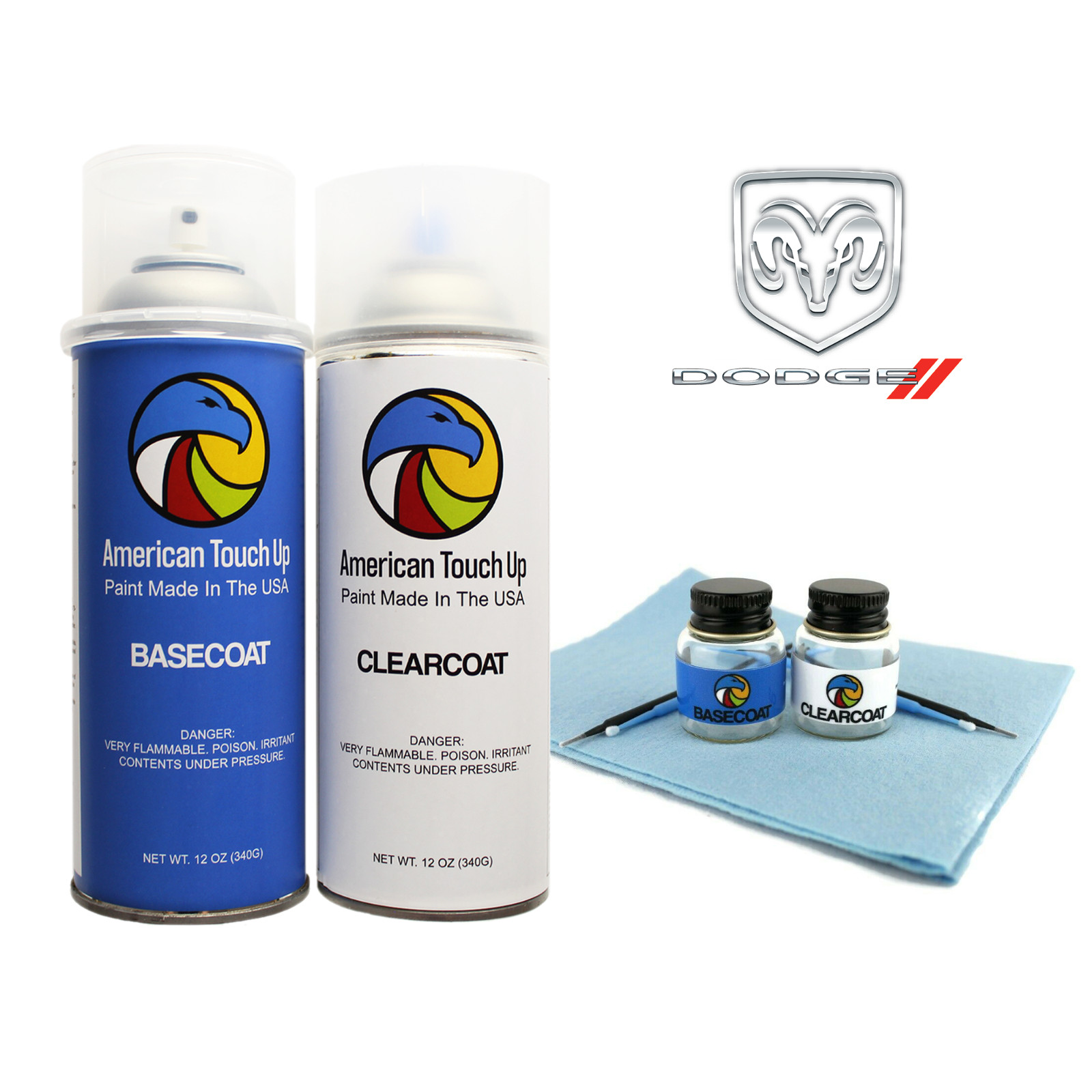 DODGE – Genuine OEM Automotive Touch Up/Spray Paint SELECT YOUR COLOR CODE