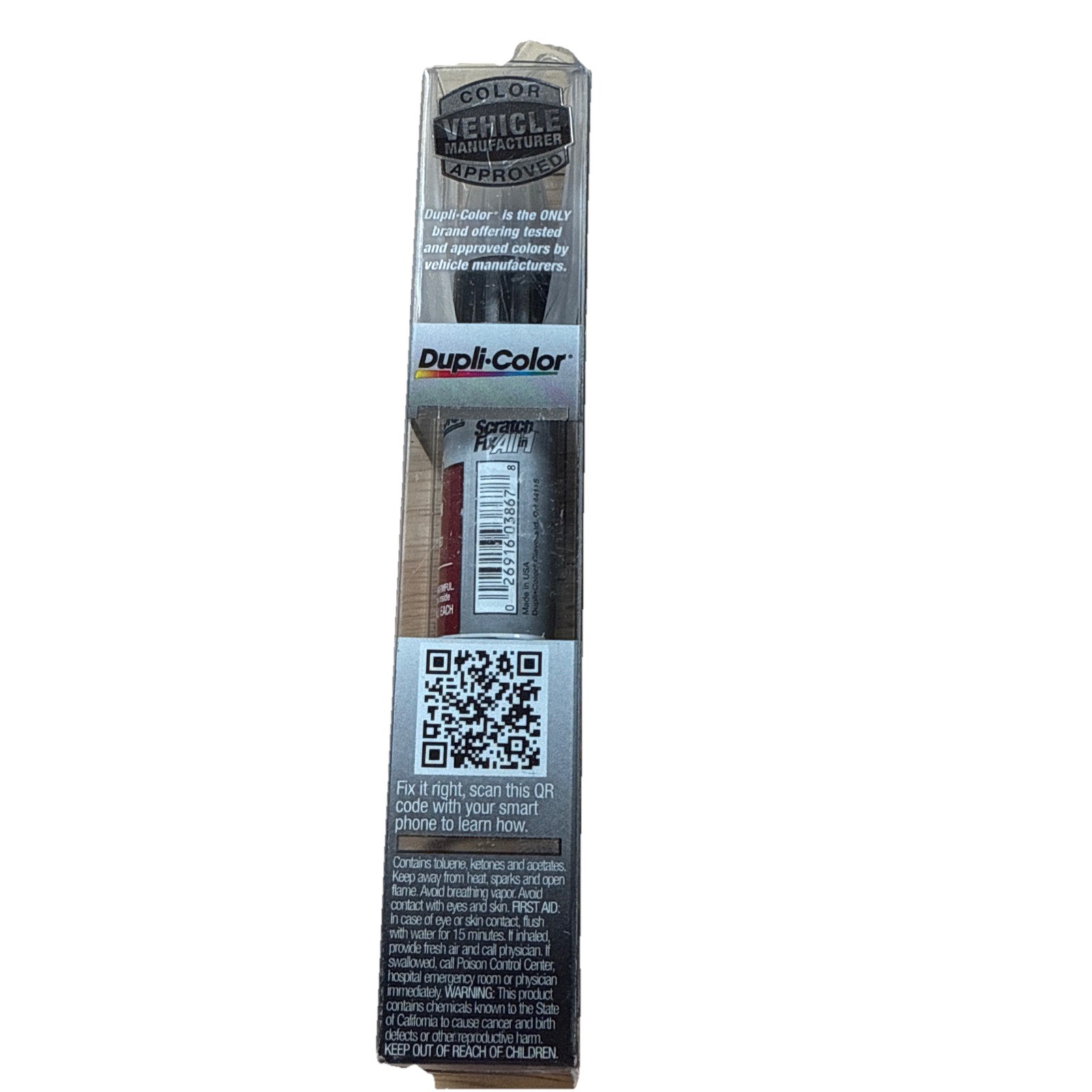Dupli-Color Scratch Fix Touch-Up Paint Nissan A15 Sparkle Red ANS0600