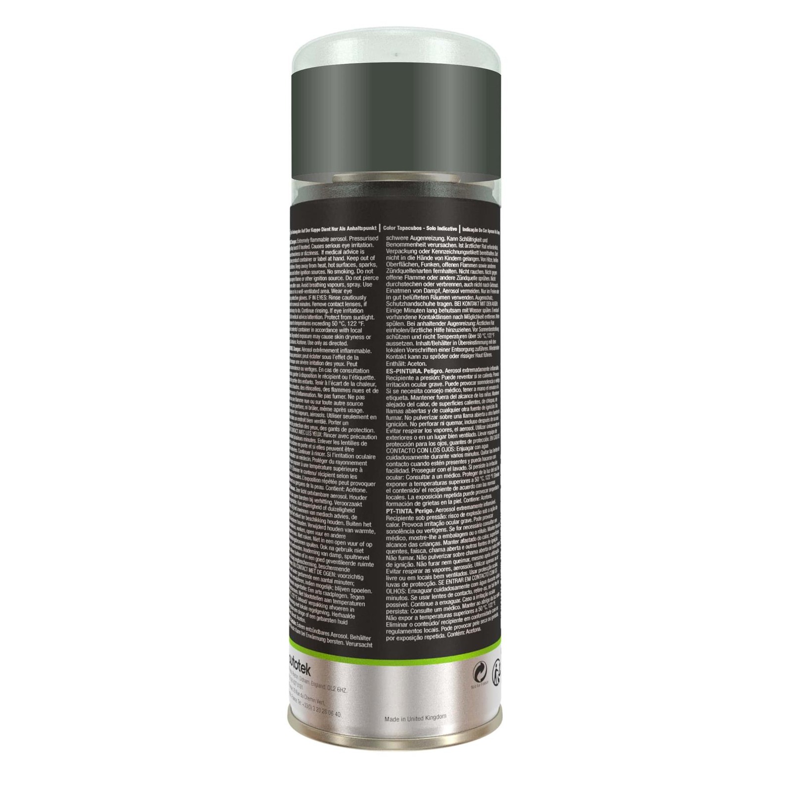 Autotek Exact Match Ford Polaris Grey Fast Drying Aerosol Spray Paint 10.14oz