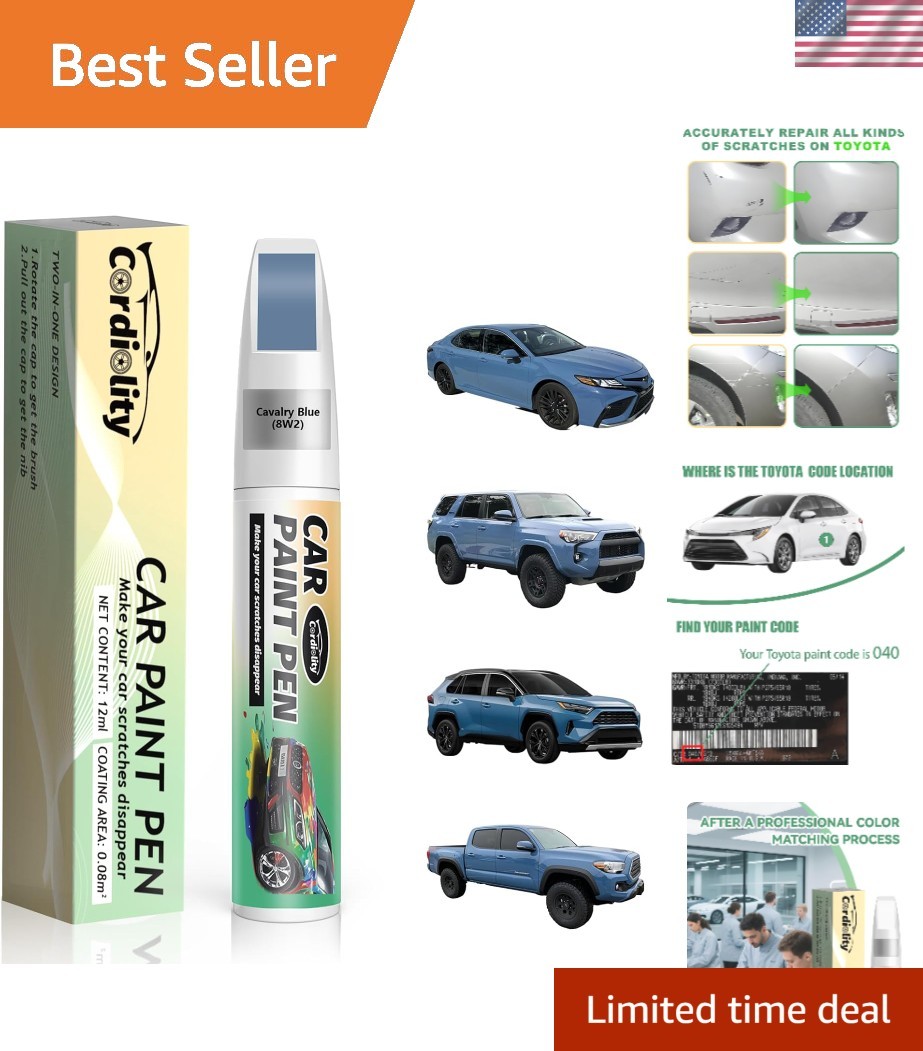 Cavalry Blue Automotive Scratch Repair Pen for Toyota – Rust Resistant & Fast