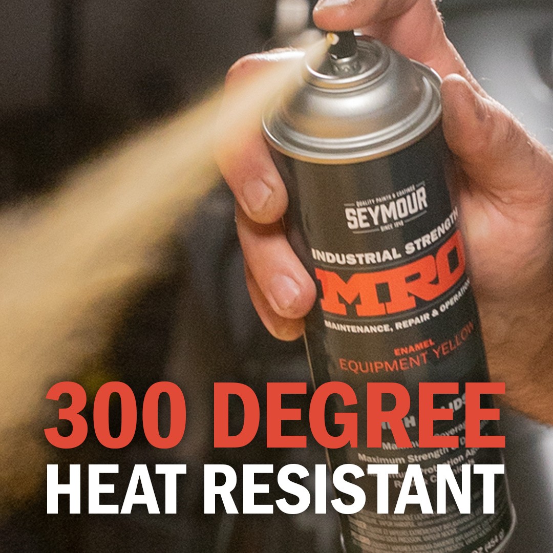 Seymour 620-1431 MRO Industrial Strength Primer Spray Paint, Light Gray, 17 oz.