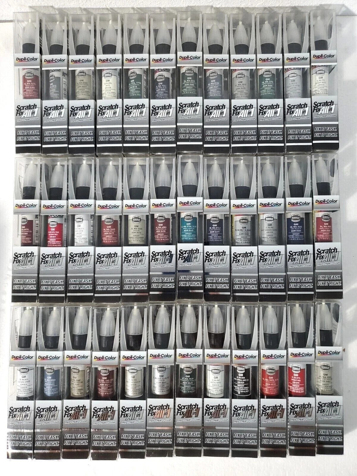 Dupli-Color Scratch Fix All in 1 Car Auto Touch-up Paint NEW – MANY COLORS!!