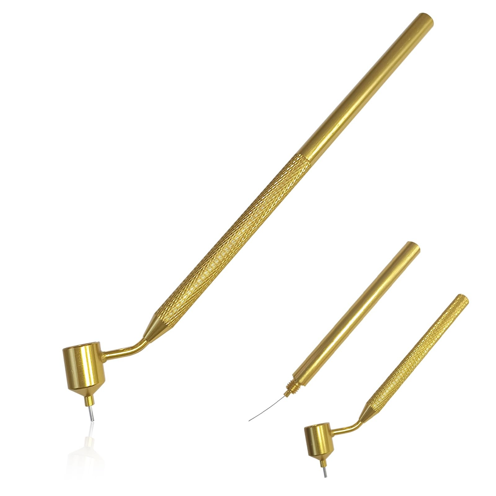 Fine Line Paint Pen Applicator Fluid Writer Gold Precision Touch Up Tool 1 PK