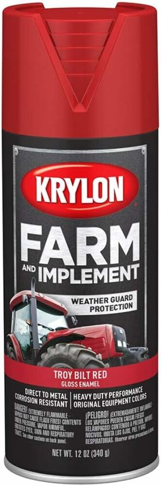 Krylon 1960 Troy Bilt Red Farm & Implement 12 oz Aerosol Paint