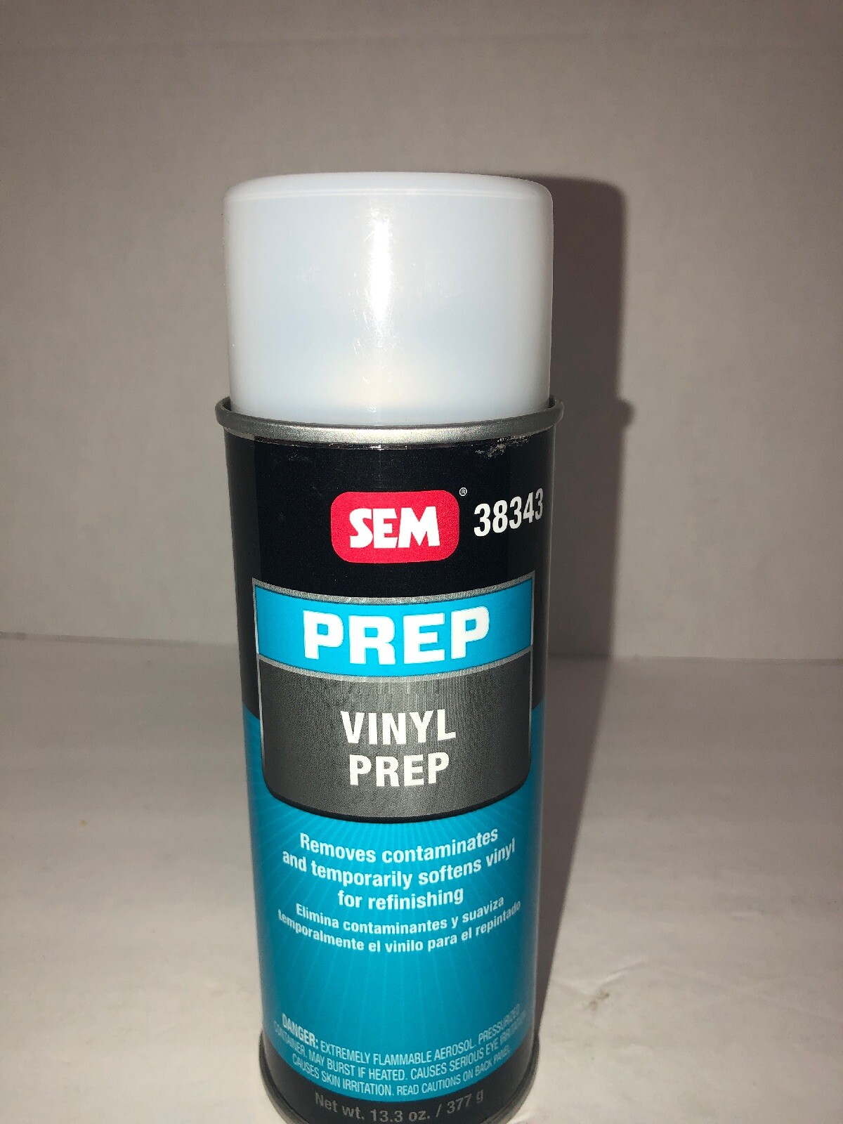 SHIPS N 24 HOURS-SEM 38343 Prep Products Vinyl Prep 12 oz. Aerosol-BRAND NEW