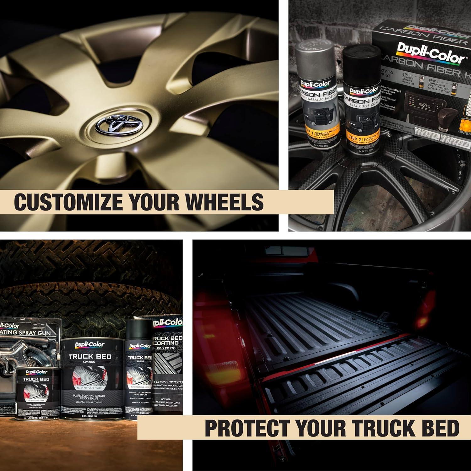 Dupli-Color DE1653 Engine Enamel Spray Paint with Ceramic Red 12 oz Aerosol Can