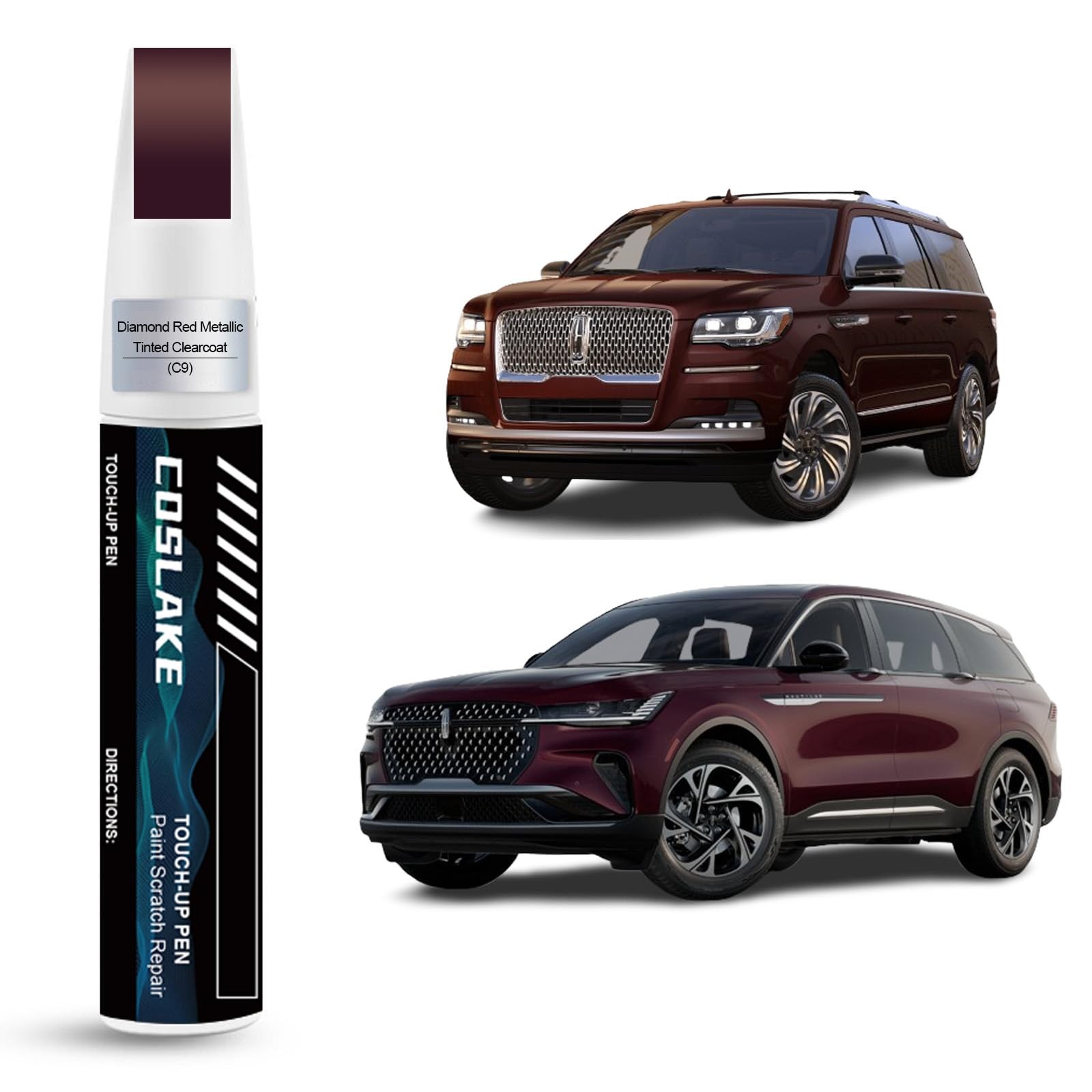 Touch Up Paint Kit For Chrysler Dodge C9 Diamond Red Metallic OEM Match