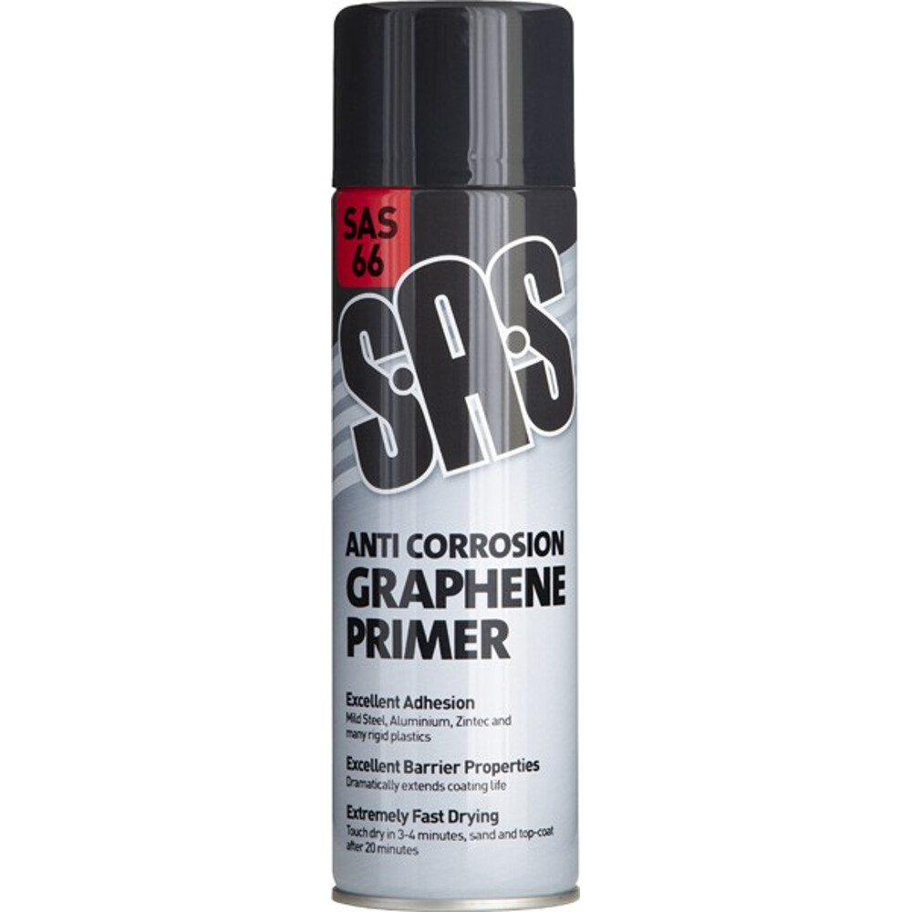 Anti Corrosion Graphene Primer SAS 6 x 500ml Aerosol SAS66-6