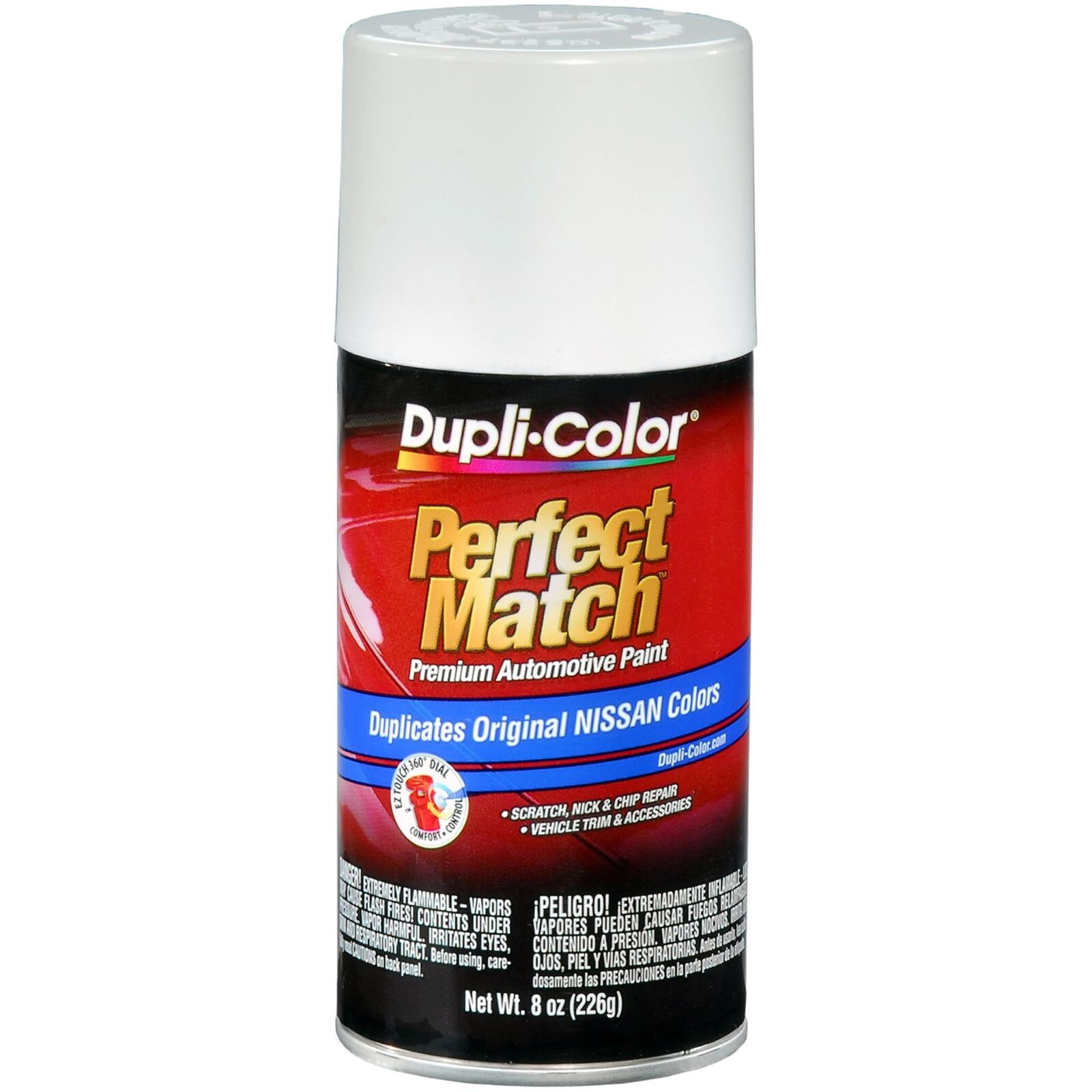 Duplicolor BNS0583 For Nissan Code QM1 Cloud White 8 oz. Aerosol Spray Paint