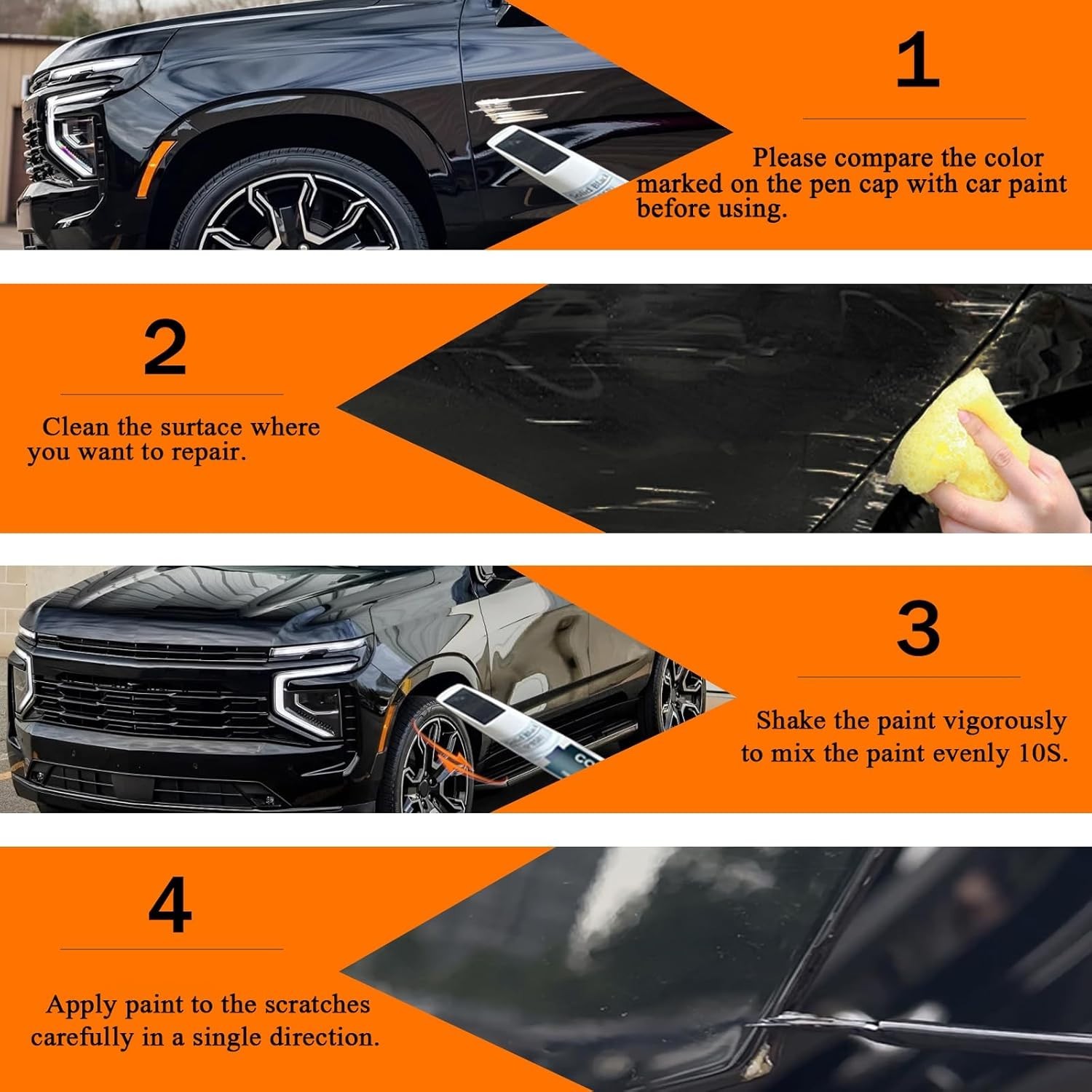 Cypress Gray(GBD/WA229K) Touch Up Paint Compatible with Chevrolet, Car Paint Pen