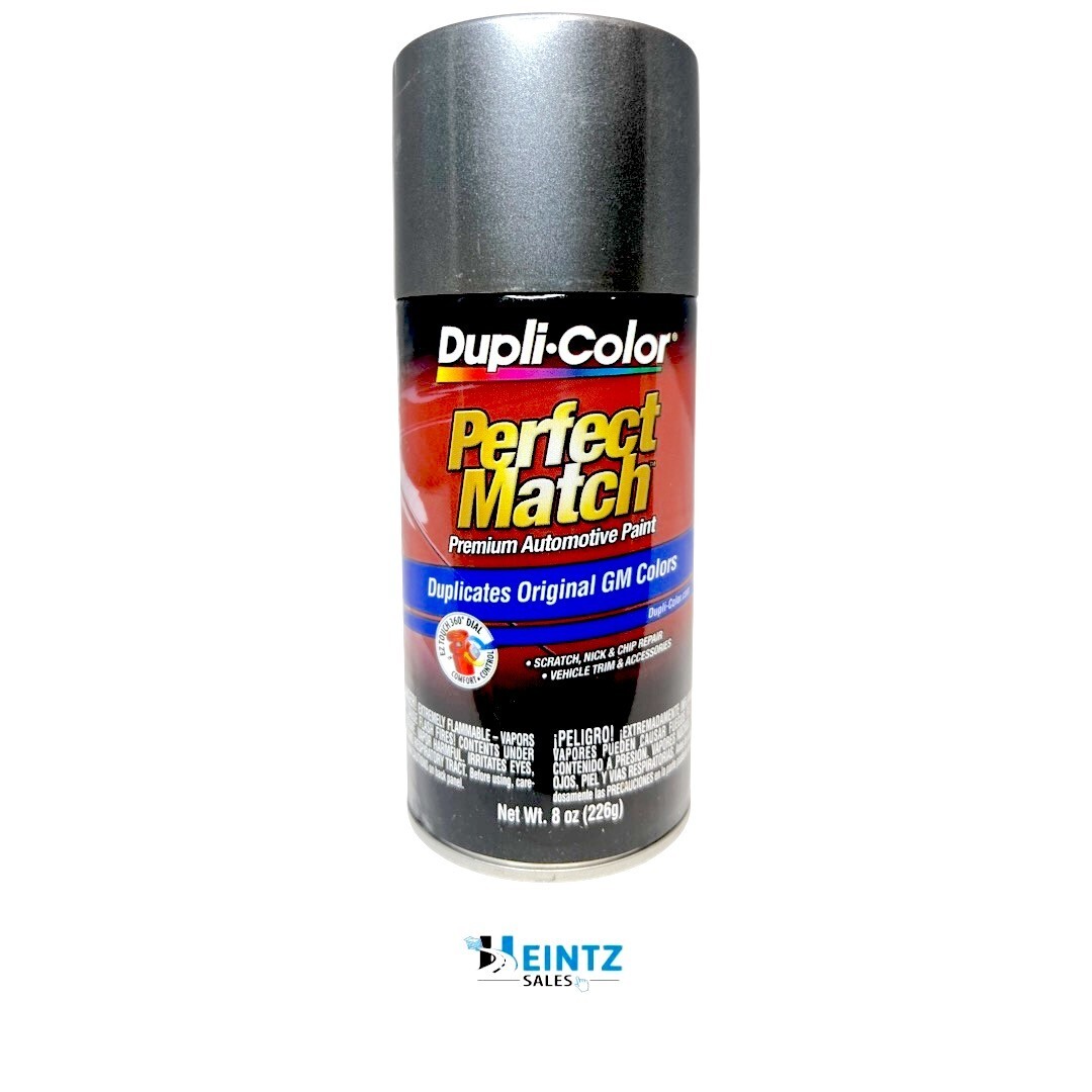 Duplicolor BGM0347 Perfect Match GM Medium Gray Metallic 8 oz Aerosol 15 WA8573