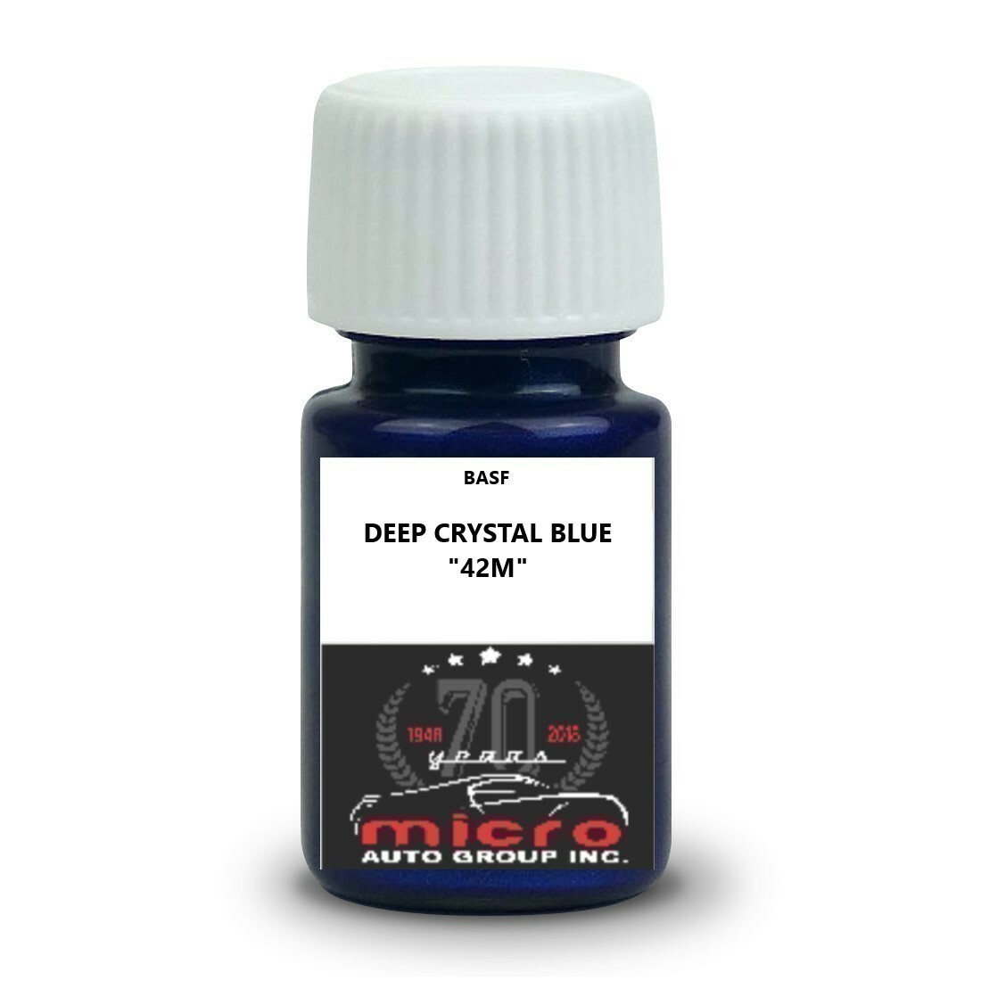 Touch up Paint Kit With Brush 2 Oz For Mazda Deep Crystal Blue 42M SHIPS TODAY