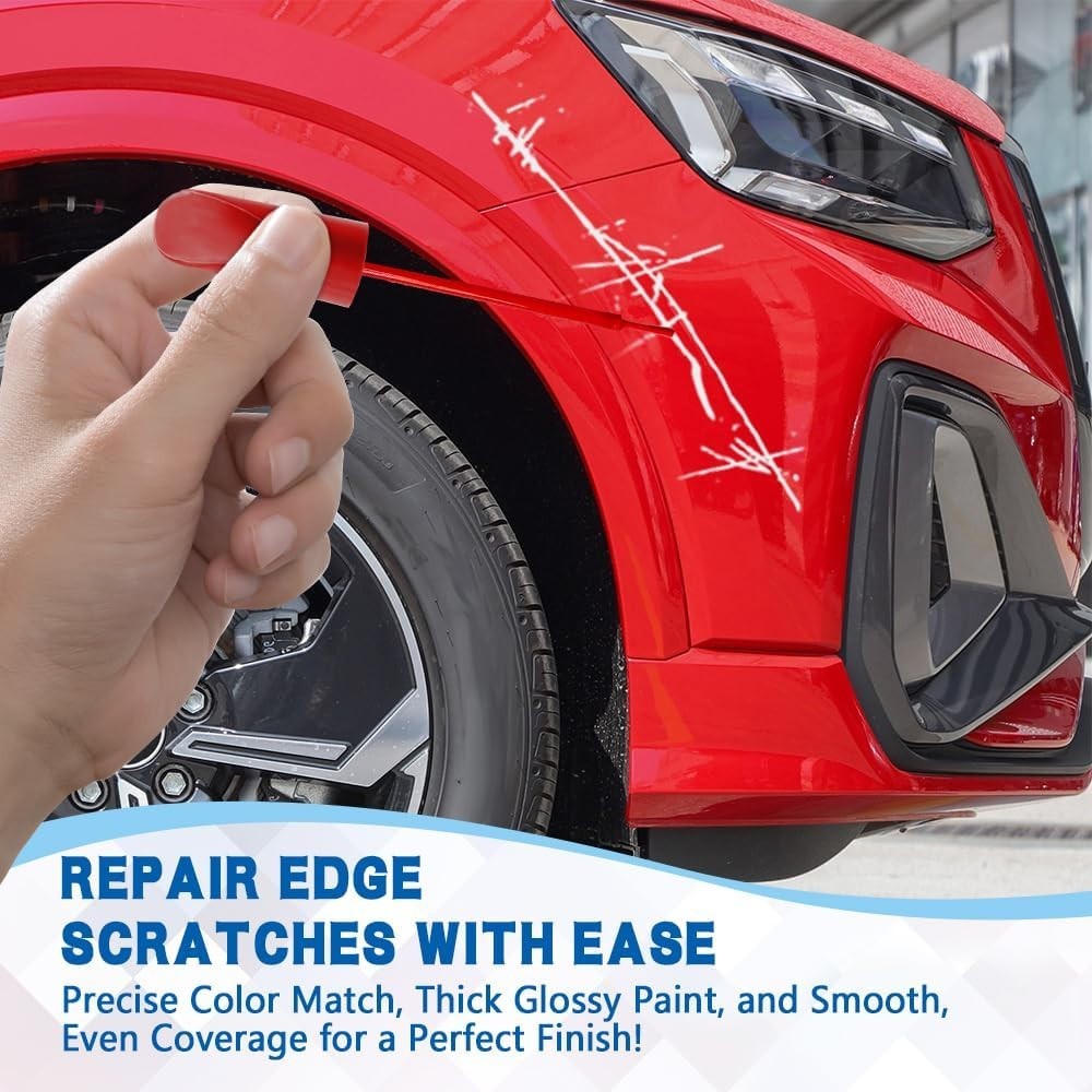 Red Pearl Touch Up Paint For Cars, Automotive Car Paint Pen Scratch Repair