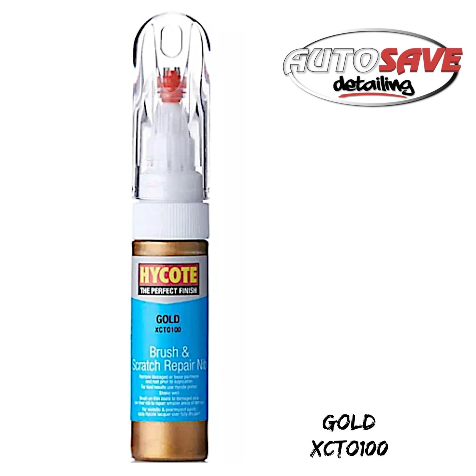 Hycote – Colour Touch Up Brush Paint XCTO100 Gold 12.5ml