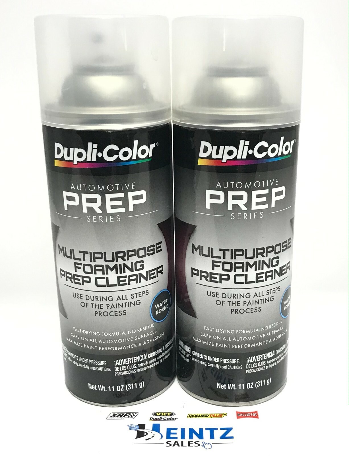 Duplicolor PS200-2 PACK Multi-Purpose Foaming Prep Cleaner – Waterborne Formula