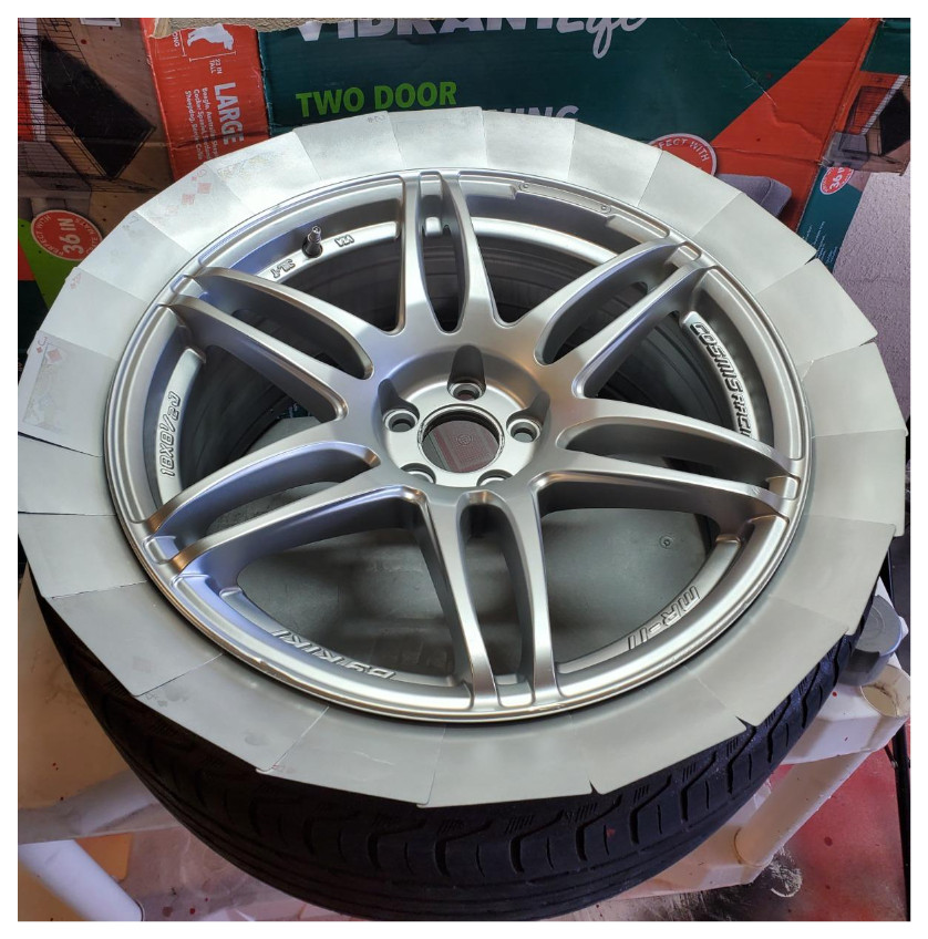 Metallic Red Chrome Wheels Spray Paint Rim Steel Aluminum +Primer Coating 3 Cans