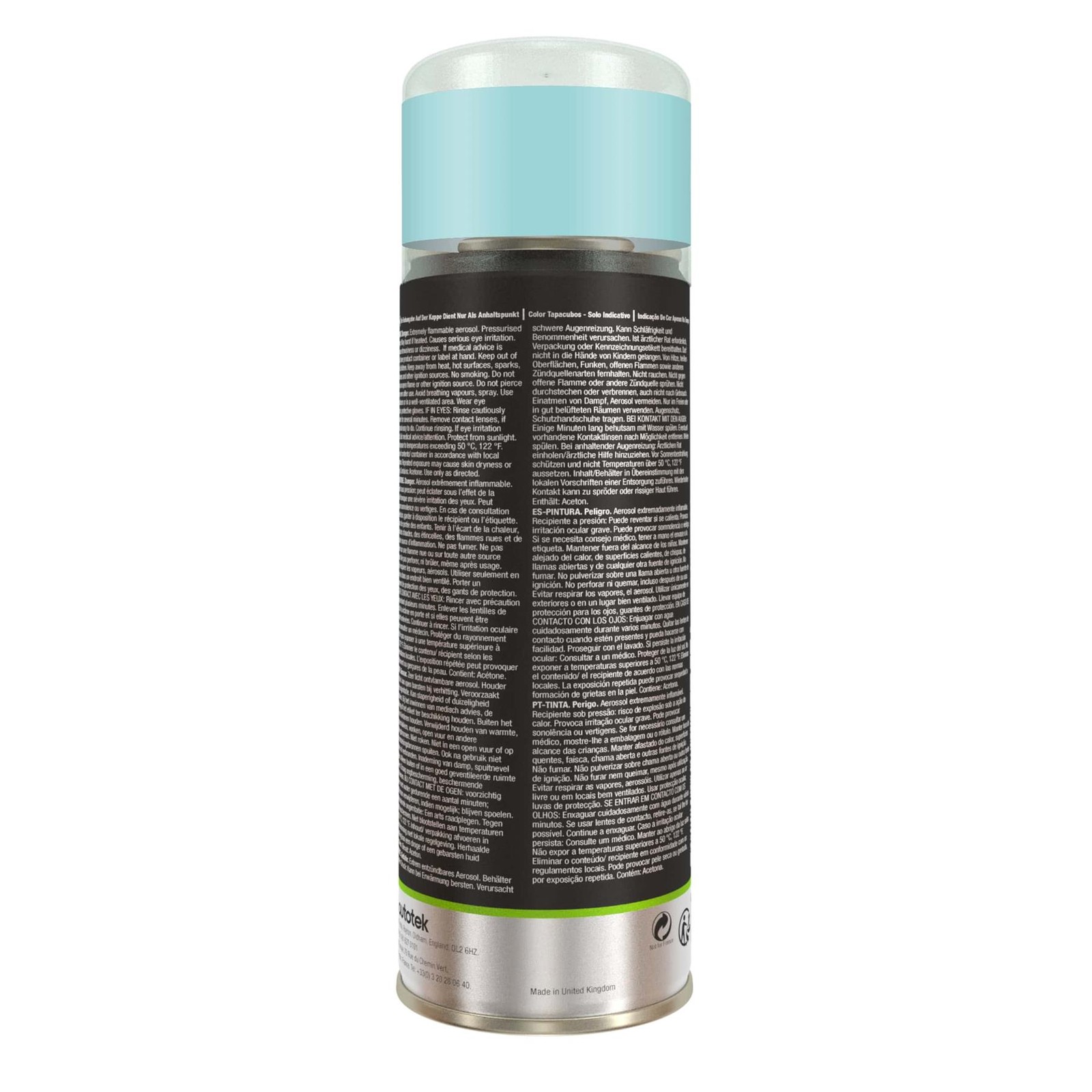 Autotek Ford Riviera Blue Automotive Fast Drying Aerosol Spray Paint 10.14oz