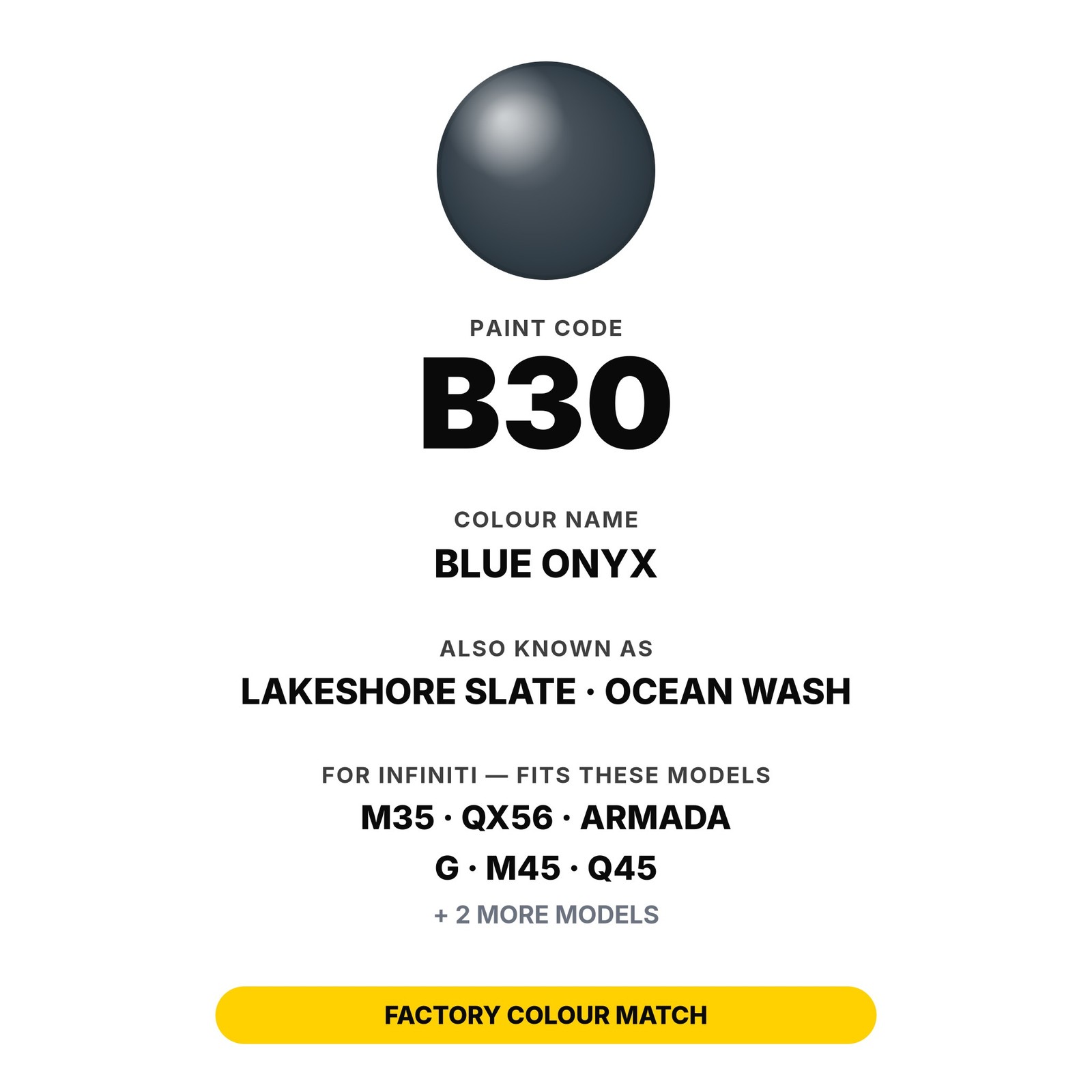 Touch Up Paint For Nissan B30 Blue Onyx Automotive OEM Color Match Touch Up Kit